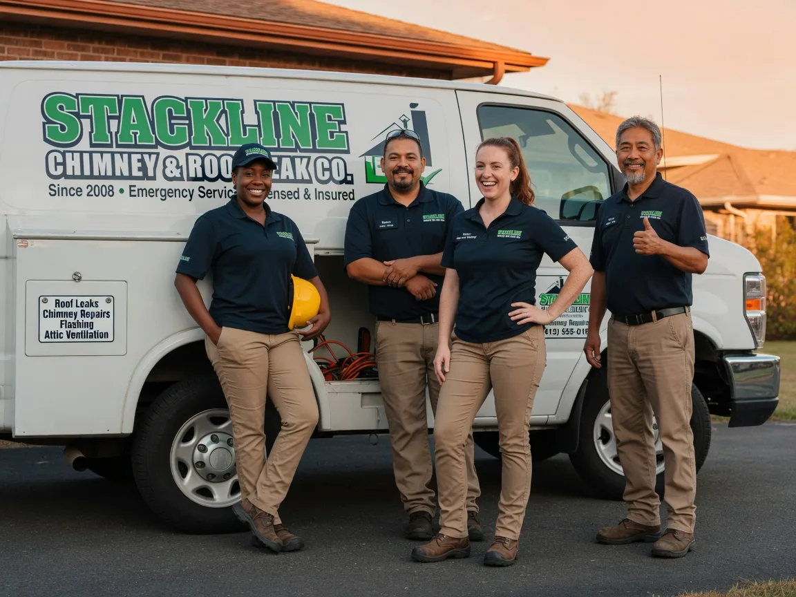 Chimney flashing repair company in White Rock, SC